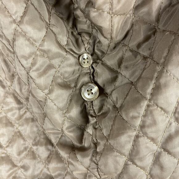 Vintage GAP CPO Jacket Shacket Mens Medium Wool Blend Lined Quilted Lumberjack - Picture 8 of 14